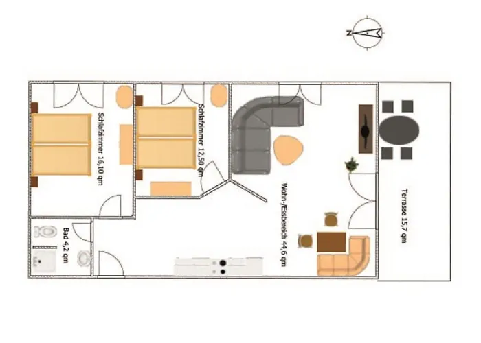 Apartmán Kastanienhof Selz *